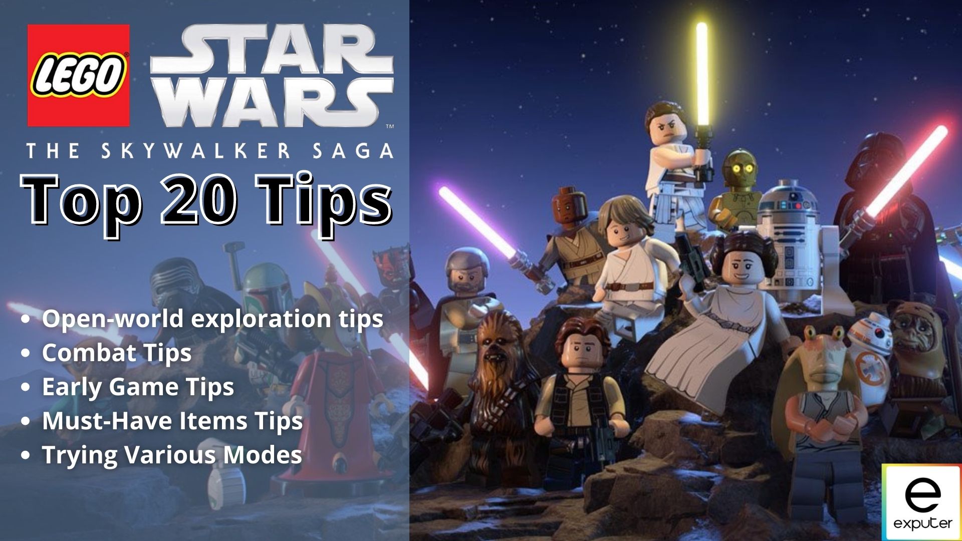 LEGO Star Wars The Skywalker Saga Tips