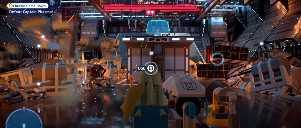 Lego Star Wars Chrome Dome Down Gameplay