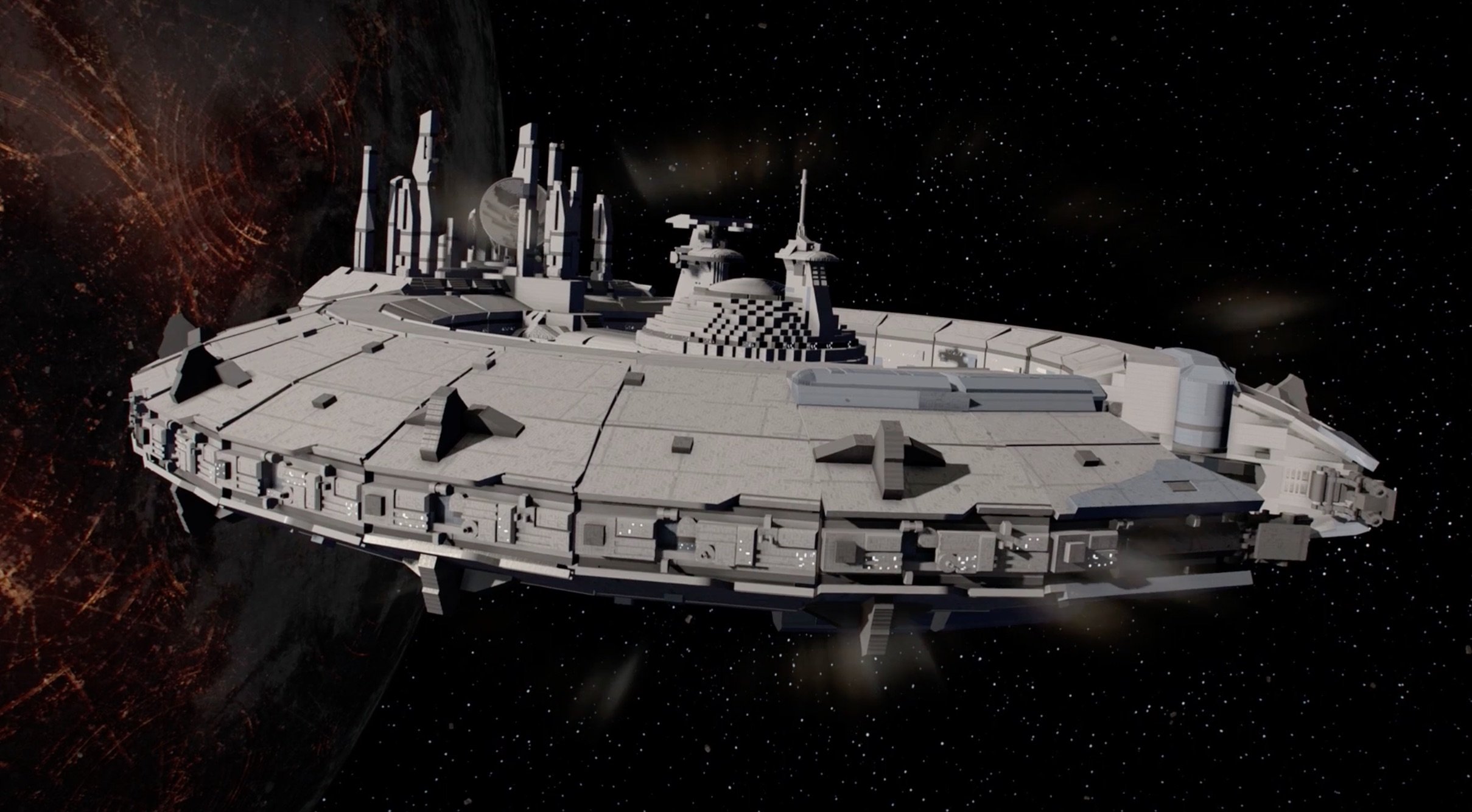 LEGO Star Wars skywalker saga capital ships