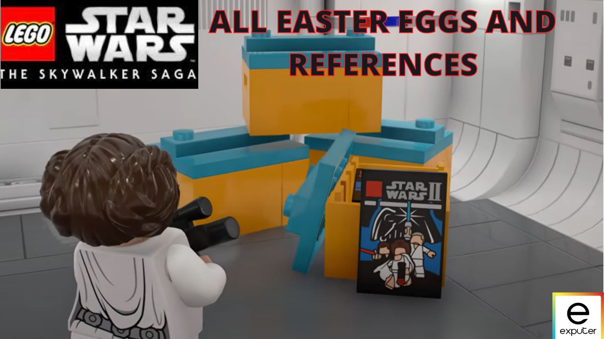 Easter eggs lego star wars skywalker saga