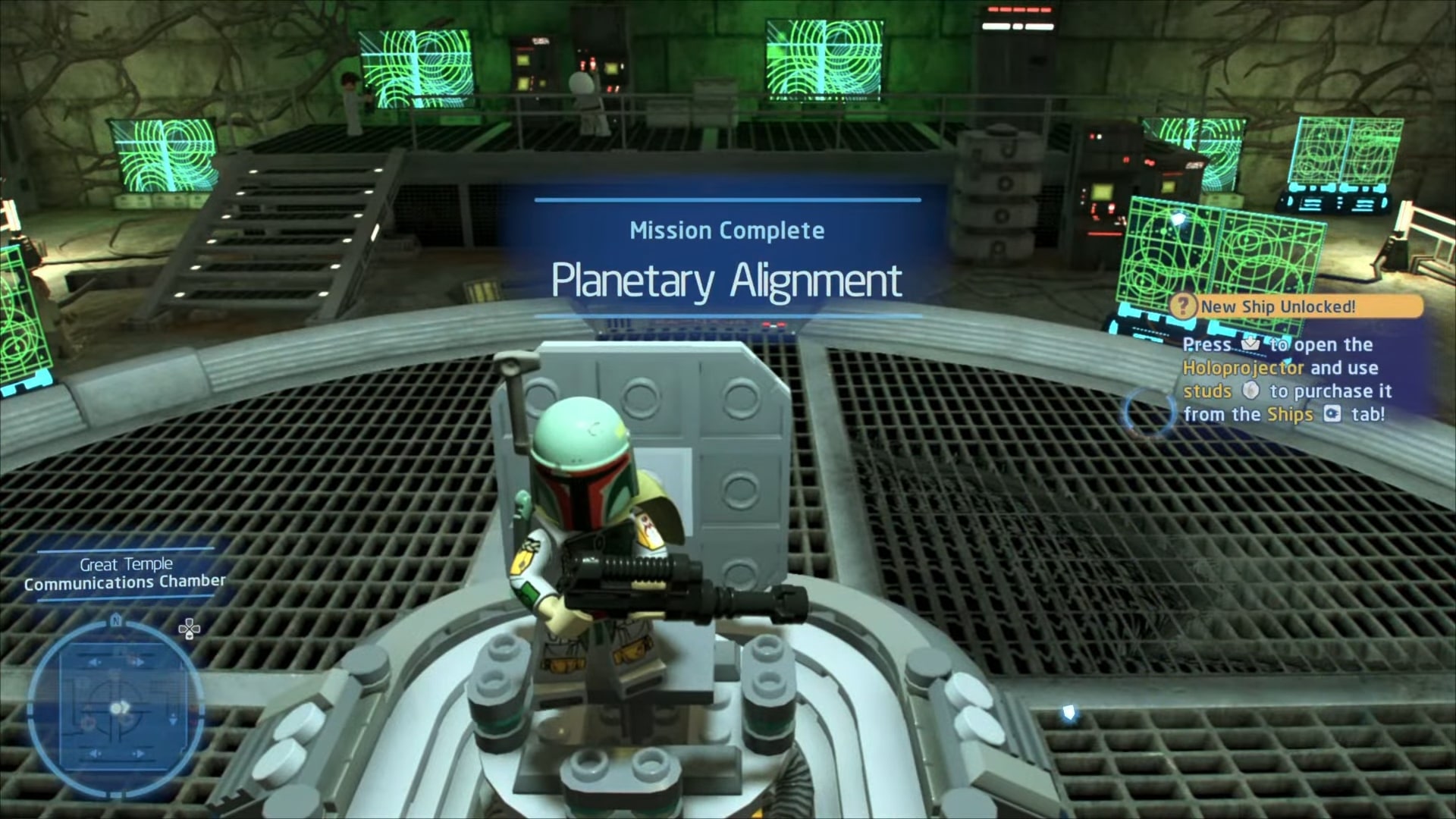 unlocked message screen for LEGO Star Wars Skywalker Saga Unlock Darth Vader's TIE Fighter