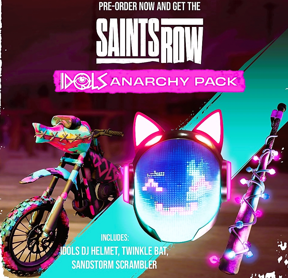 Saints Row Reboot Preorder Items