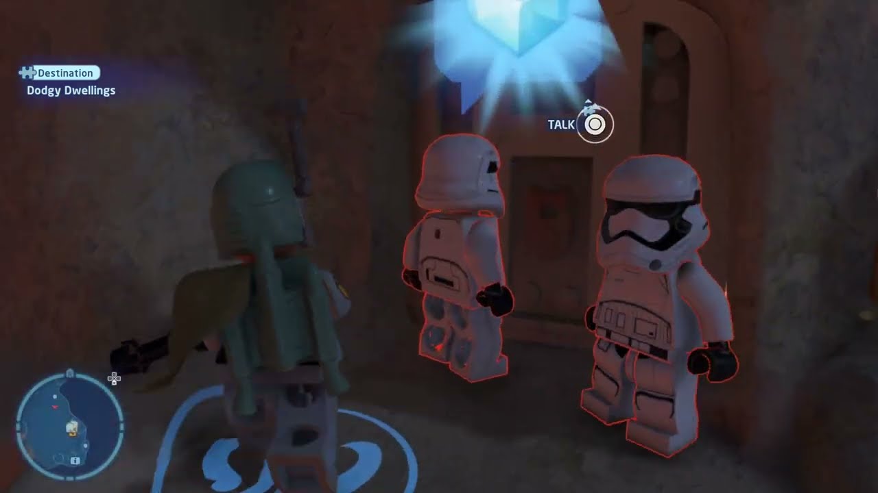 Accessing the Password for LEGO Star Wars: The Skywalker Saga Dodgy Dwellings