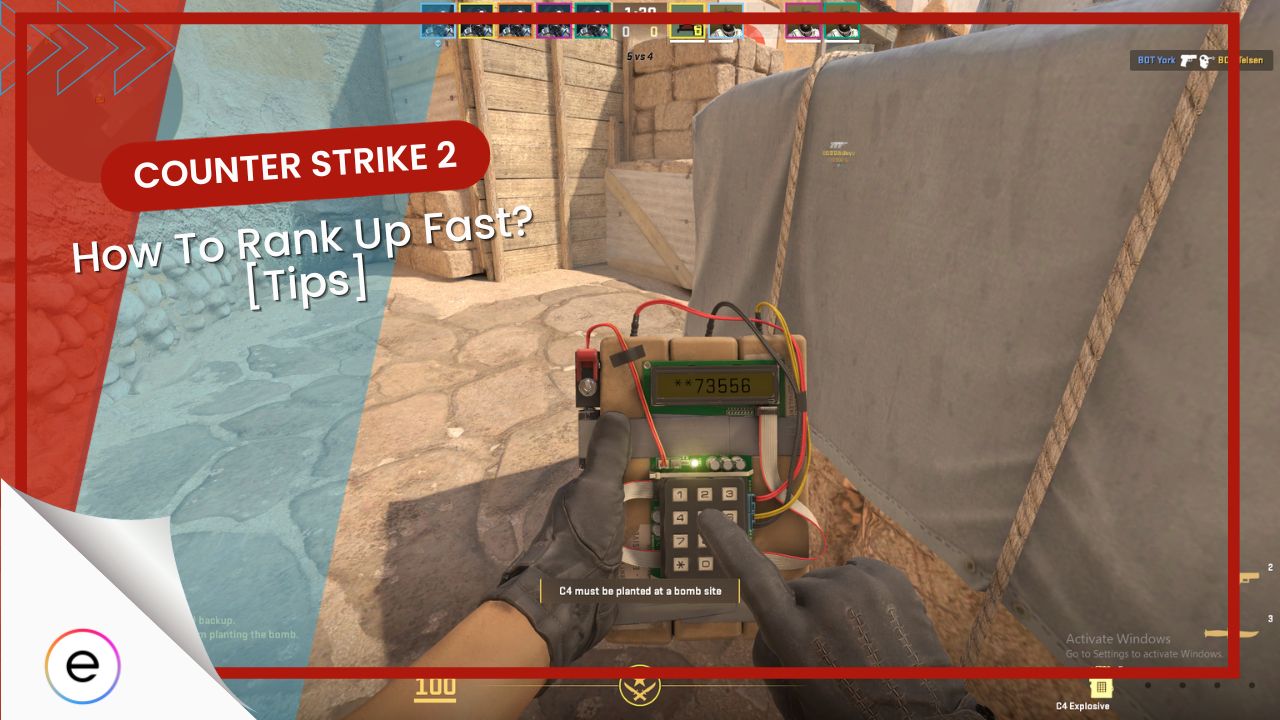 counter strike 2 how to rank up fast?