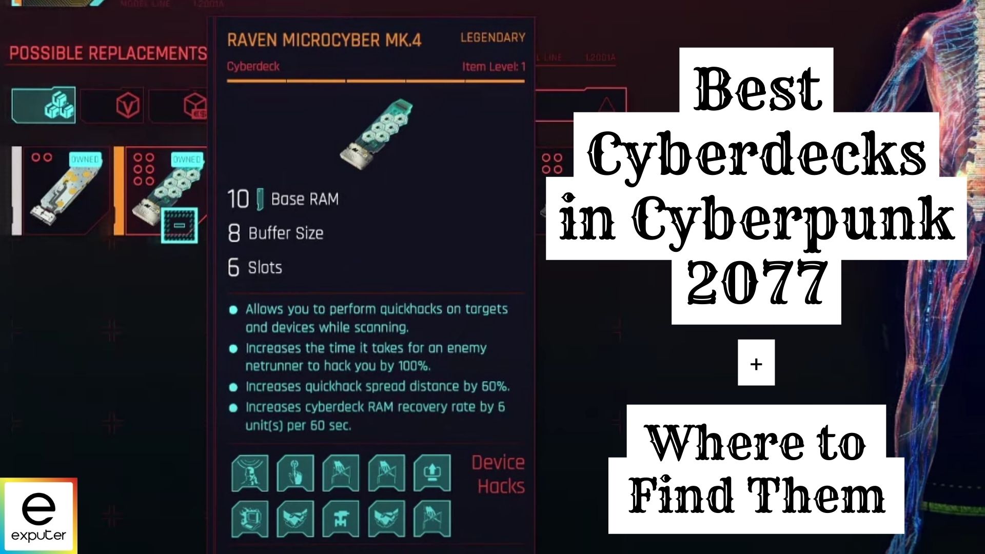 Best Cyberdeck Cyberpunk 2077