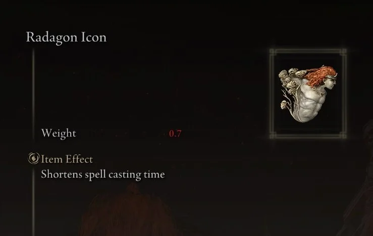 How to obtain Radagon Icon Talisman that shortens spell casting