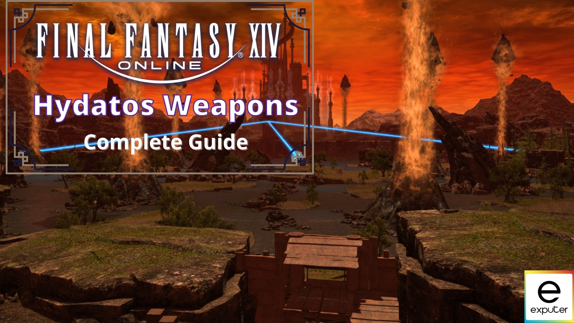Hydatos weapons in FFXIV