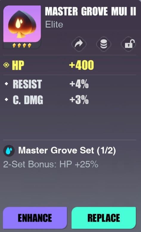 Dislyte Master Grove Set