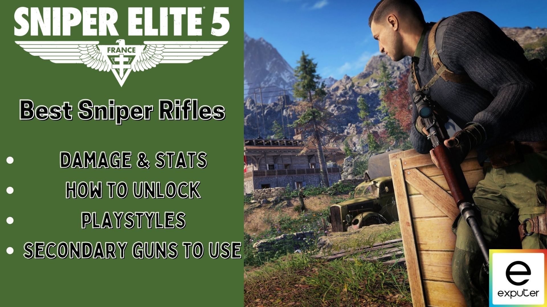 Best Snipers Sniper Elite 5