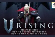 Research Desk in V Rising