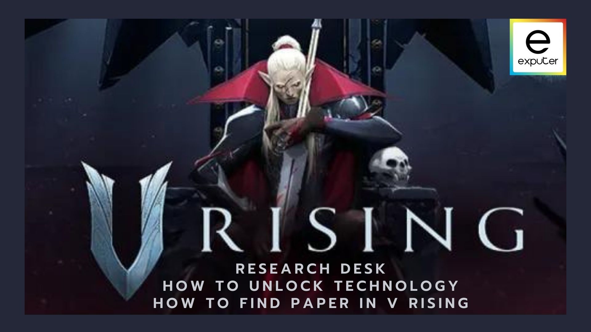Research Desk in V Rising