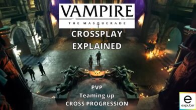 Vampire the Masquerade Bloodhunt Crossplay features