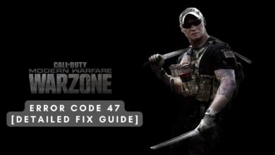 Warzone error code 47