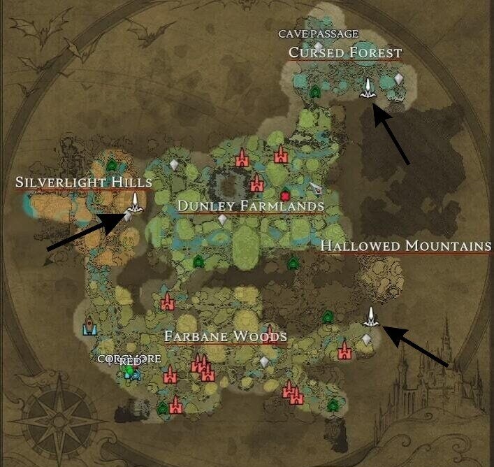 map locations of all soul shards-V Rising Soul Shards