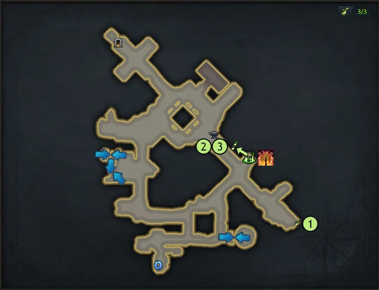 Map-Twilight island Mokoko Seeds Location