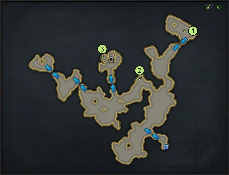 Walpurgis island Mokoko Seeds Location 1-3