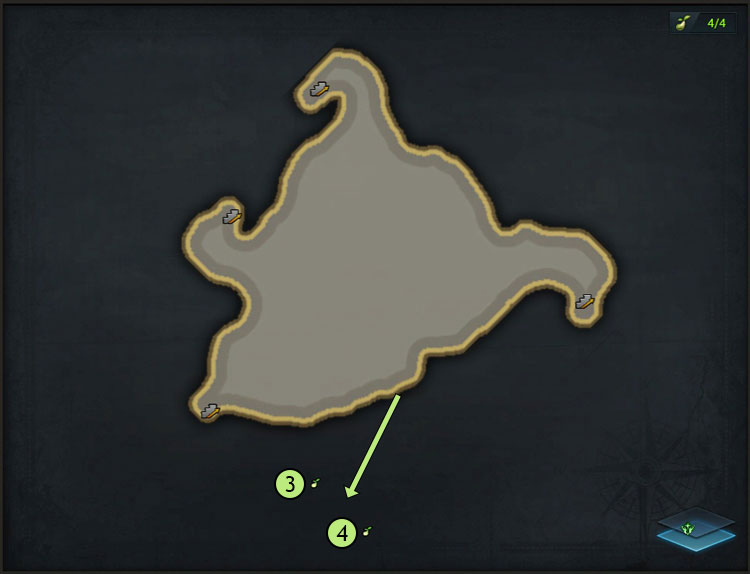 Map-Phantom-Wing island Mokoko Seeds 3 & 4Location