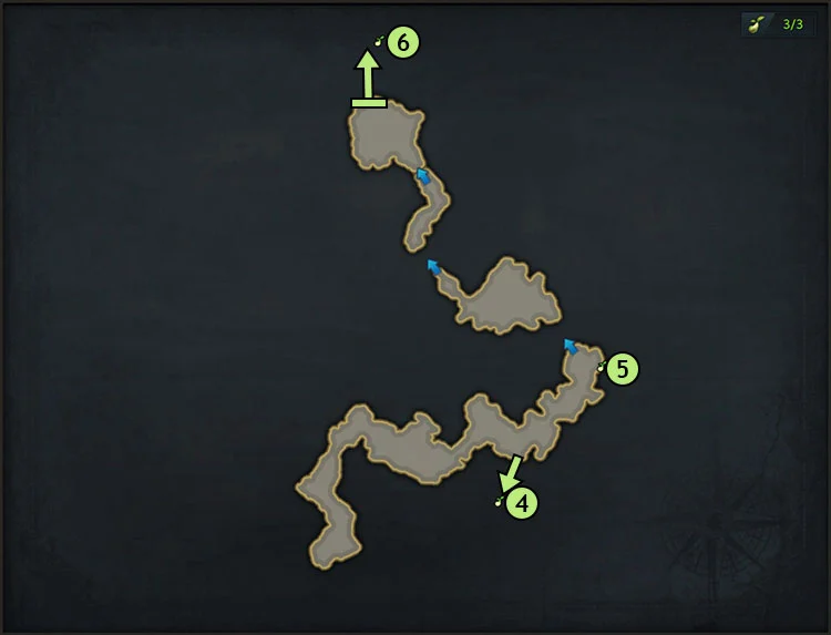 map 2-Anguished Island Mokoko Seeds Location 2