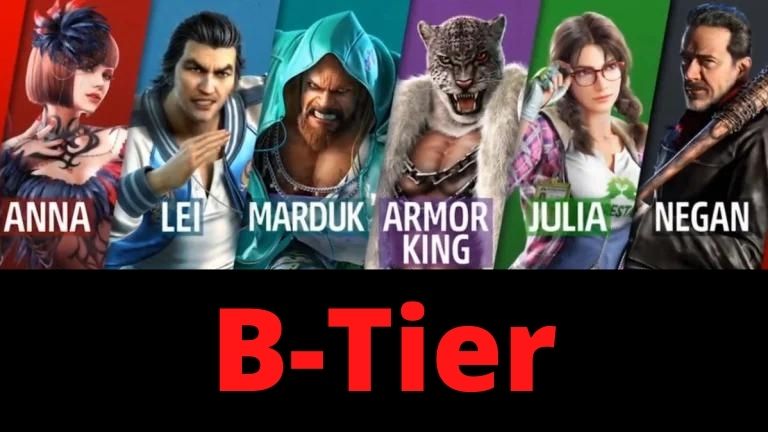 tekken 7 tier list B-Tier
