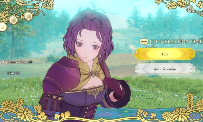 Expedition with Bernadetta in Fire Emblem