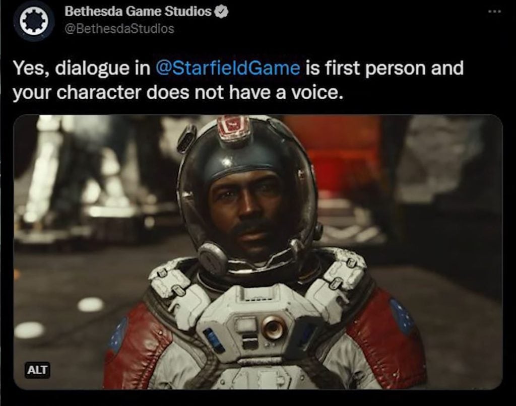 Bethesda Confirms That Your Character Won't Have a Voice