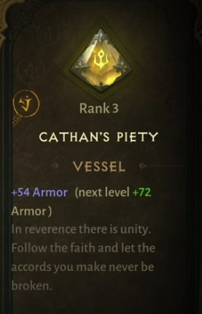 Cathan's Piety