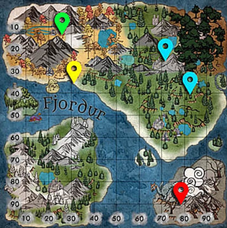 Ark Survival Evolved Fjordur Map World Map | The Best Porn Website