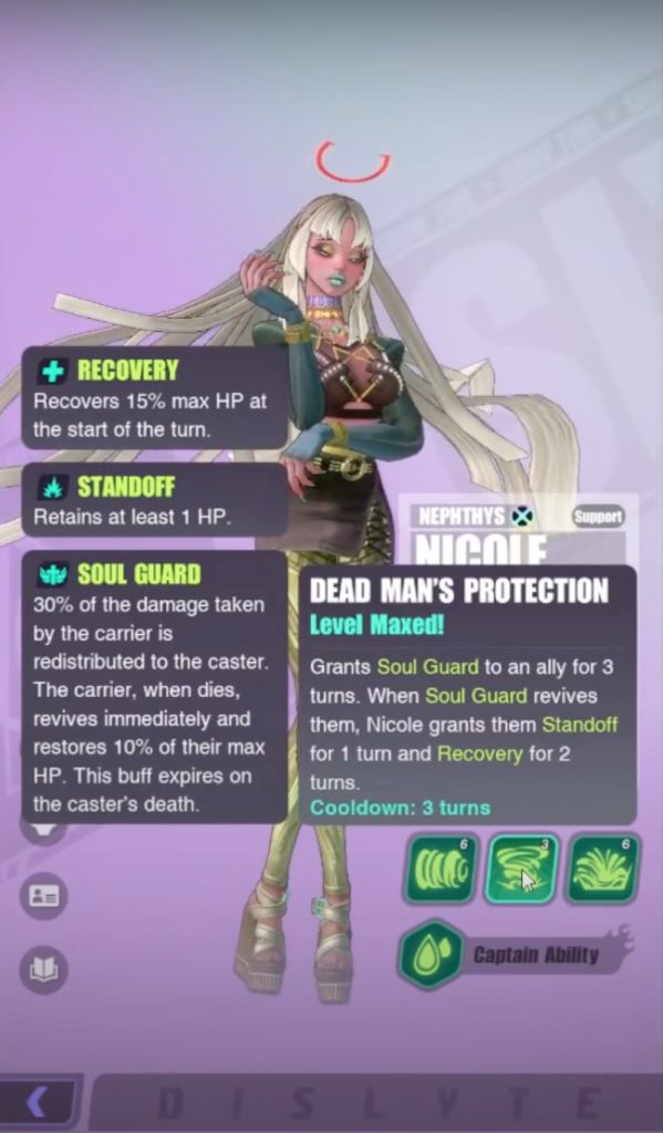 Dead Man's Protection skill