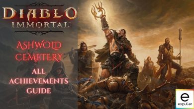 Achievements in Ashwold Cemetery Diablo Immortal