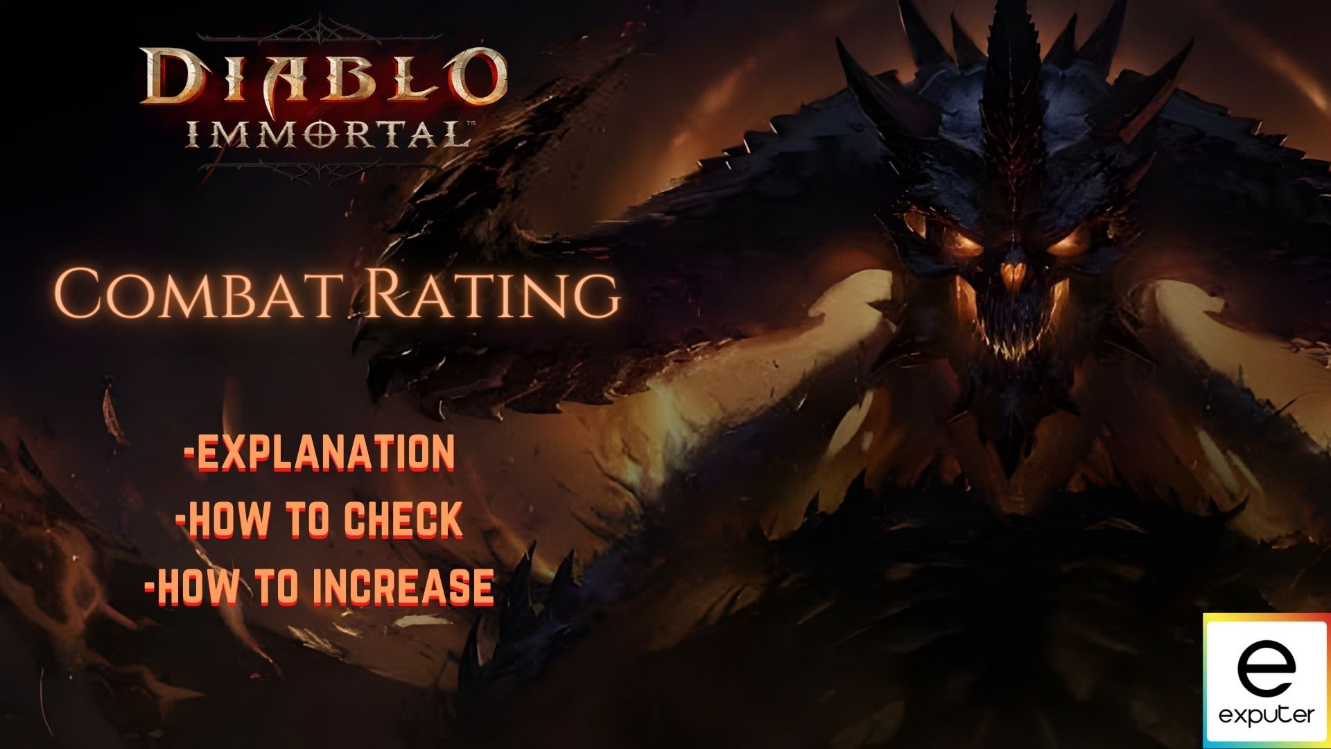 Combat Rating in Diablo Immortal