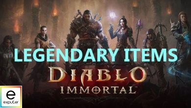 Legendary items farming Diablo Immortal
