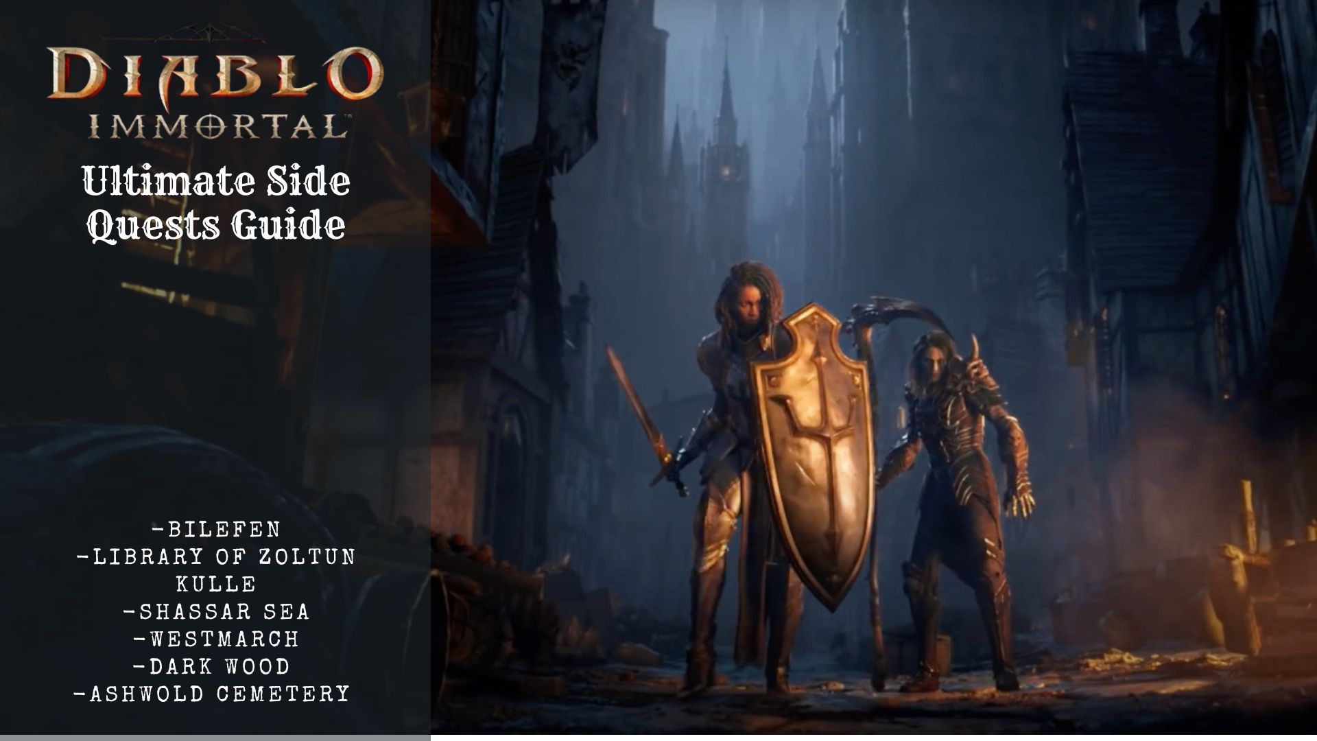 The Ultimate Diablo Immortal Side Quests