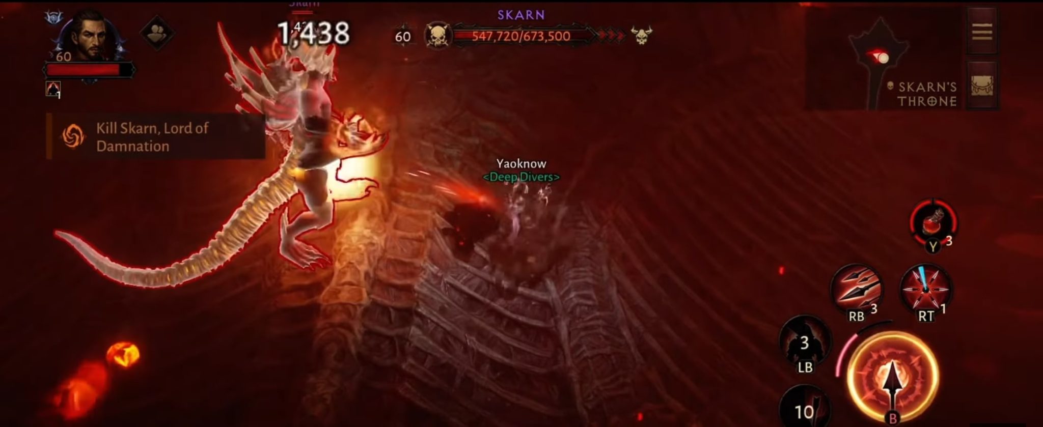 Diablo Immortal: Skarn Helliquary Location & Boss Fight - eXputer.com