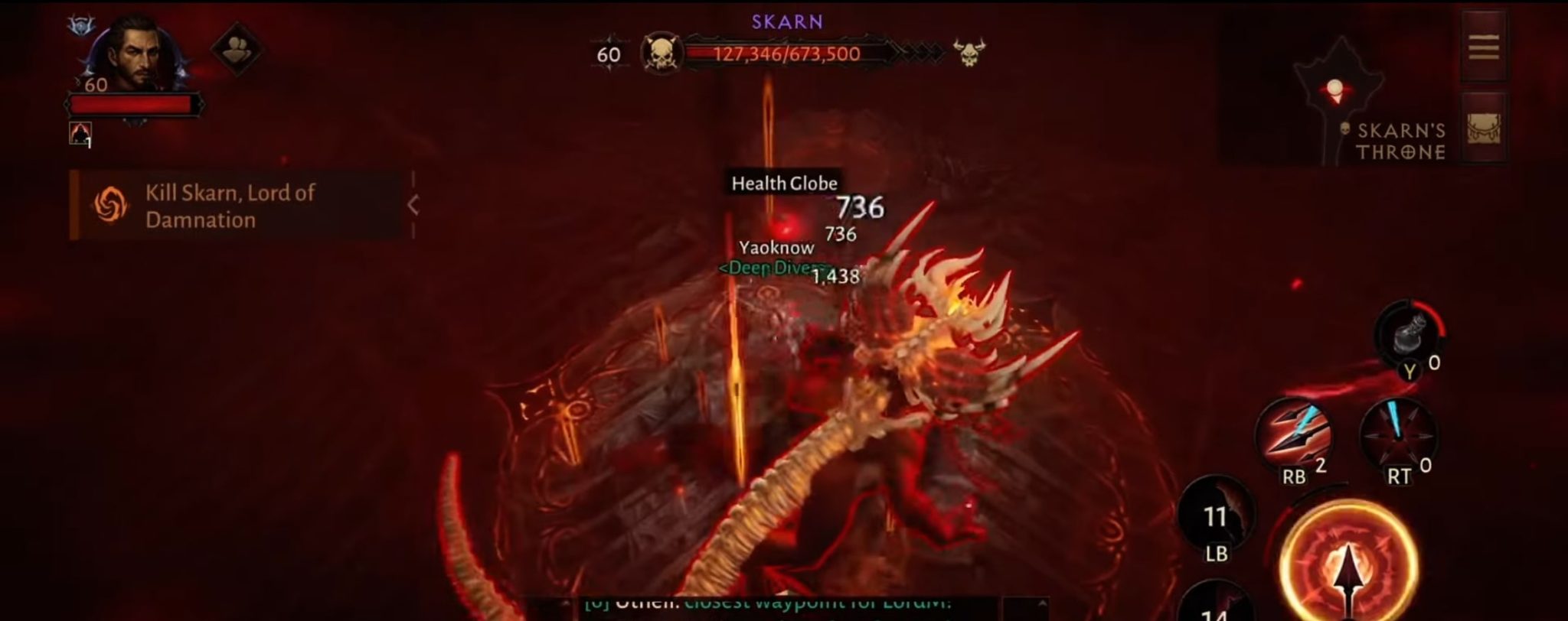 Diablo Immortal: Skarn Helliquary Location & Boss Fight - eXputer.com