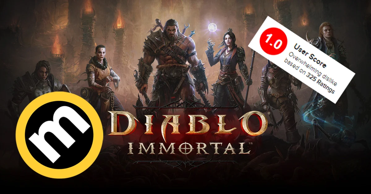 Diablo Immortal tem a pior nota de todos os tempos no site Metacritic