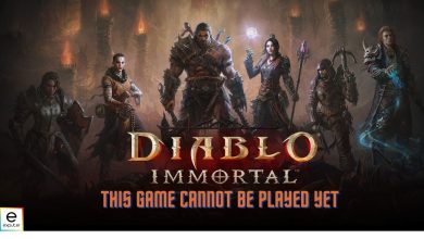 Diablo Immortal this game cannot be played yet