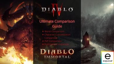 Diablo Immortal and Diablo 4 Comparison