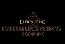 Elden Ring inappropriate activity detected