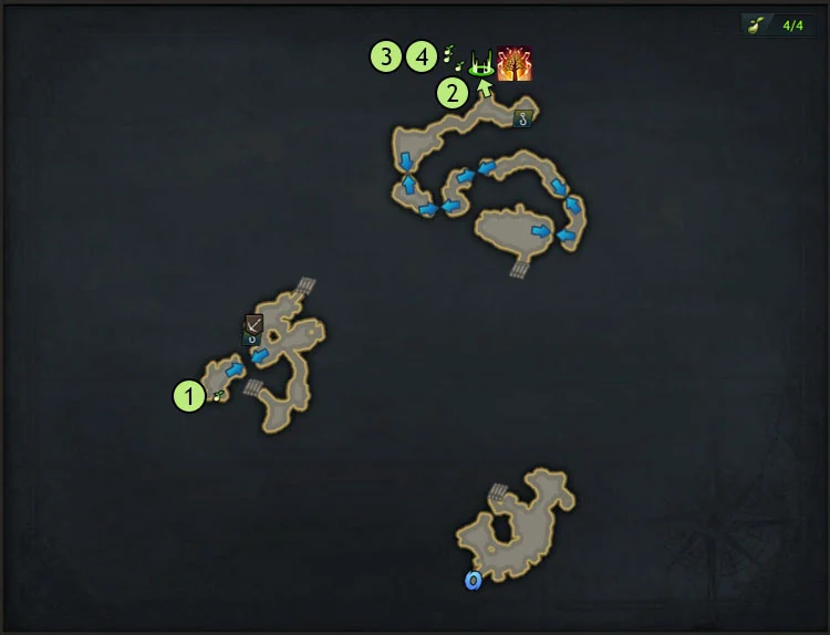map-Fantasm Island Mokoko Seeds Location