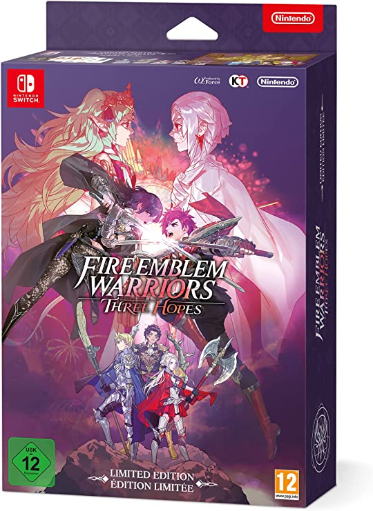 Packedging for Limited Edition of Fire Emblem Warriors 