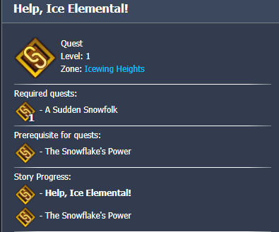 Description of Help, Ice Elemental!