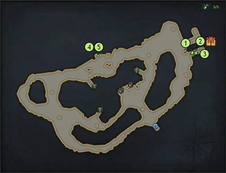 map-Island of Time Mokoko Seeds Location