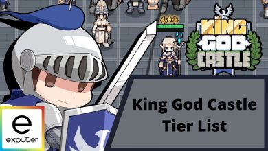 Tier List for King God Castle