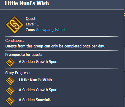 Description of Little Nuni's Wish 