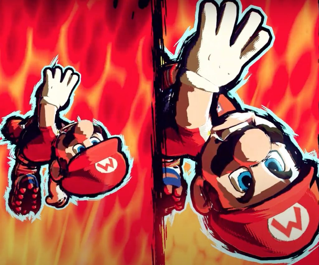 Mario in Battle League