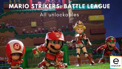 Mario Strikers Unlockable items