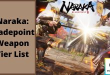 Weapon Tier List for Naraka: Bladepoint
