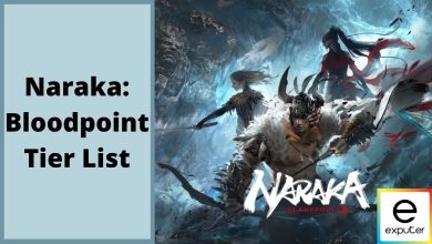 Tier List for Naraka Bladepoint