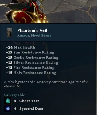 V Rising Phantom's Veil