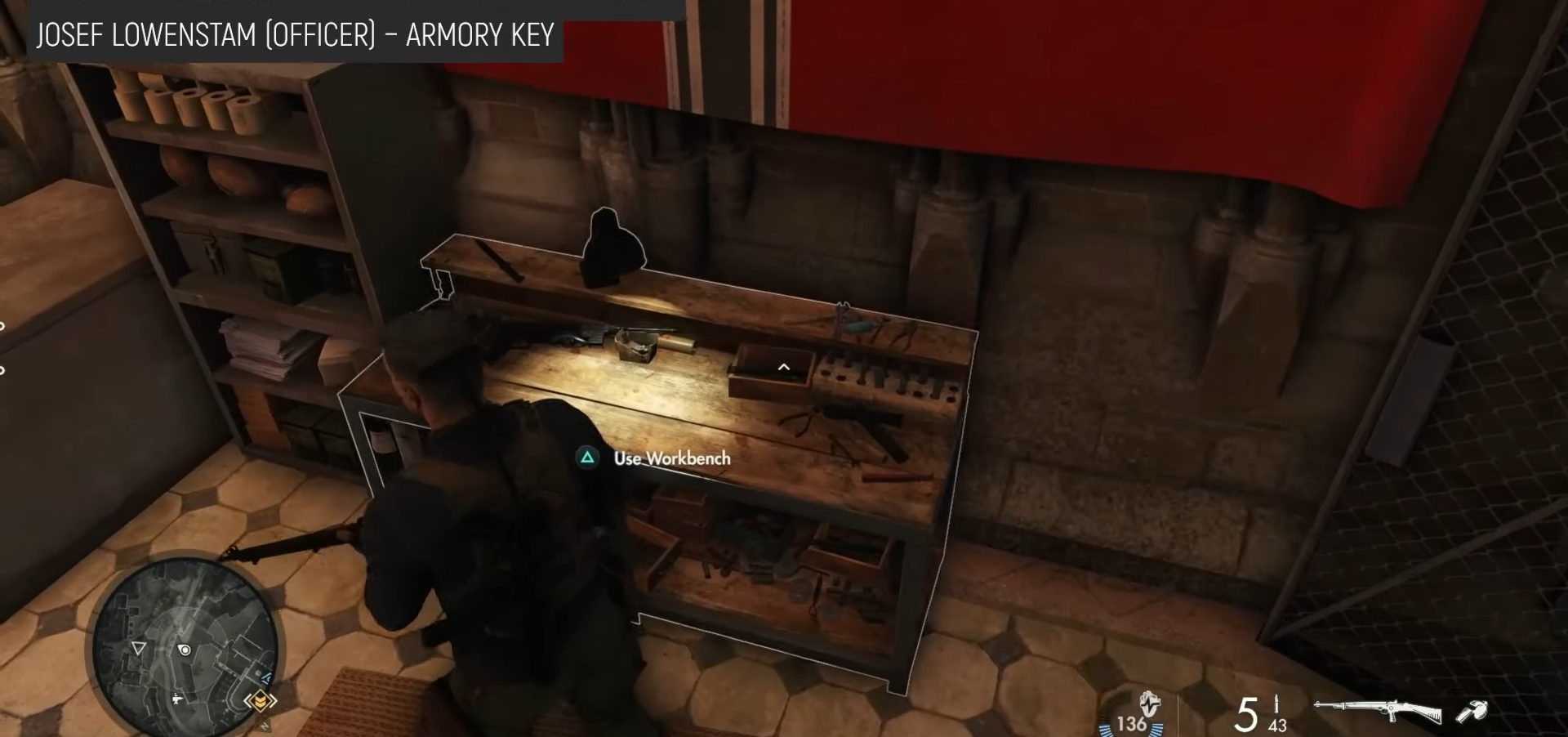 Sniper Elite 5 Spy Academy Workbench